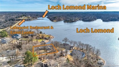 Experience stunning lakefront living on Loch Lomond in this on Bella Vista Country Club - Scottsdale in Arkansas - for sale on GolfHomes.com, golf home, golf lot