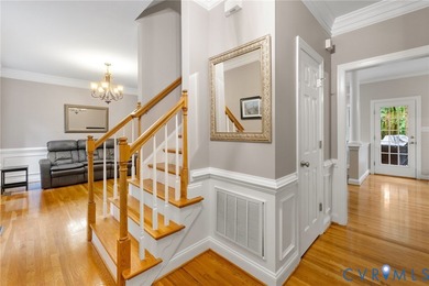 This family loved raising their kids on this quiet cul de sac in on Highlands Golfers Club in Virginia - for sale on GolfHomes.com, golf home, golf lot