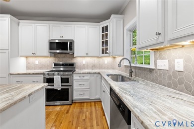 This family loved raising their kids on this quiet cul de sac in on Highlands Golfers Club in Virginia - for sale on GolfHomes.com, golf home, golf lot