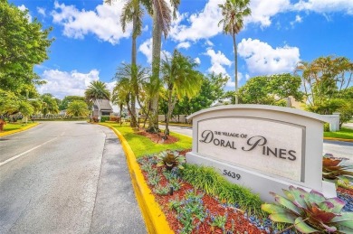 Single-family home in DORAL PARK on a premium lot overlooking on Jim McLean Signature Course in Florida - for sale on GolfHomes.com, golf home, golf lot