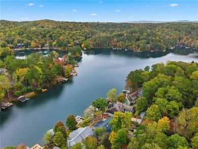 BREATHTAKING 5 BED/ 5 BATH MOUNTAIN RETREAT WITH MASSIVE RENTAL on The Highlands Course at Lake Arrowhead in Georgia - for sale on GolfHomes.com, golf home, golf lot