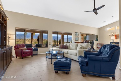 Sweeping unobstructed views of the Catalina Mts across the on Saddlebrooke Golf Course in Arizona - for sale on GolfHomes.com, golf home, golf lot