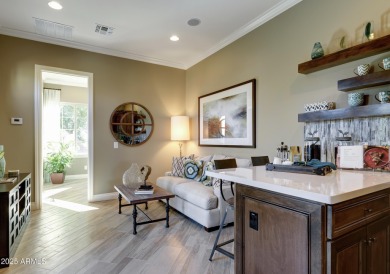 This Captivate floorplan creates the perfect indoor and outdoor on Encanterra Country Club in Arizona - for sale on GolfHomes.com, golf home, golf lot