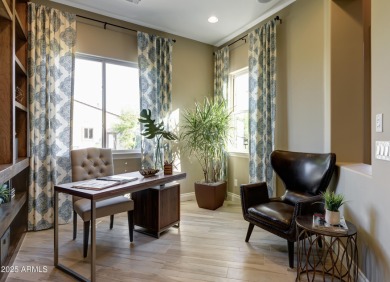 This Captivate floorplan creates the perfect indoor and outdoor on Encanterra Country Club in Arizona - for sale on GolfHomes.com, golf home, golf lot