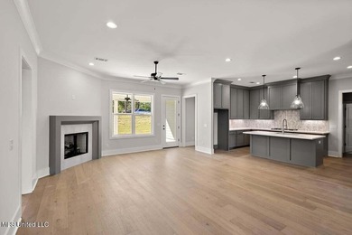 Gorgeous New Construction in Pinehurst of Lake Caroline! Come on Lake Caroline Golf Club in Mississippi - for sale on GolfHomes.com, golf home, golf lot