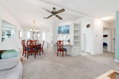 Welcome home to this charming 2-bedroom, 2 bath manufactured on El Diablo Executive Golf Course in Florida - for sale on GolfHomes.com, golf home, golf lot