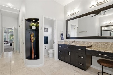 Welcome to this exceptional Costanza custom-built home on Tarpon Woods Golf Club in Florida - for sale on GolfHomes.com, golf home, golf lot