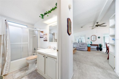 Welcome home to this charming 2-bedroom, 2 bath manufactured on El Diablo Executive Golf Course in Florida - for sale on GolfHomes.com, golf home, golf lot