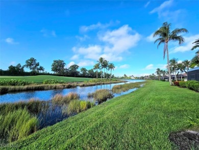 This beautifully maintained south-facing attached villa is on Fiddlesticks Country Club in Florida - for sale on GolfHomes.com, golf home, golf lot