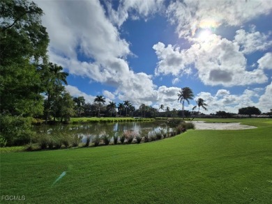 This beautifully maintained south-facing attached villa is on Fiddlesticks Country Club in Florida - for sale on GolfHomes.com, golf home, golf lot