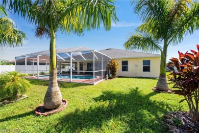 Lovely POOL home with a ROOF from 2023. Split floor plan, 3 on Burnt Store Golf Club in Florida - for sale on GolfHomes.com, golf home, golf lot