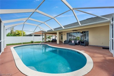 Lovely POOL home with a ROOF from 2023. Split floor plan, 3 on Burnt Store Golf Club in Florida - for sale on GolfHomes.com, golf home, golf lot