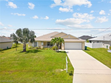 Lovely POOL home with a ROOF from 2023. Split floor plan, 3 on Burnt Store Golf Club in Florida - for sale on GolfHomes.com, golf home, golf lot