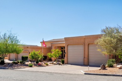 This Residential Estates home is directly on the 3rd fairway on London Bridge Golf Course in Arizona - for sale on GolfHomes.com, golf home, golf lot