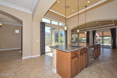 Beautiful & Classic rarely available ''Tarragona'' home with 12' on  in Arizona - for sale on GolfHomes.com, golf home, golf lot