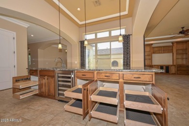 Beautiful & Classic rarely available ''Tarragona'' home with 12' on  in Arizona - for sale on GolfHomes.com, golf home, golf lot