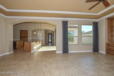 Beautiful & Classic rarely available ''Tarragona'' home with 12' on  in Arizona - for sale on GolfHomes.com, golf home, golf lot