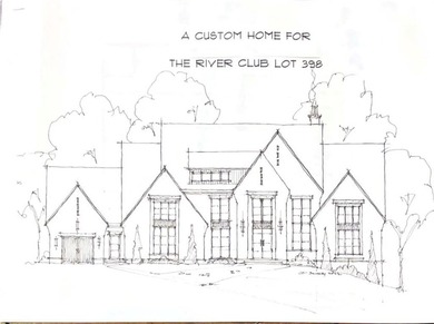 Don't miss this rare opportunity to custom build on one of the on The River Club in Georgia - for sale on GolfHomes.com, golf home, golf lot