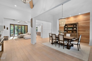 Elegant Modern Style home with views of a forested backyard and on The Preserve At Jordan Lake Golf Club in North Carolina - for sale on GolfHomes.com, golf home, golf lot