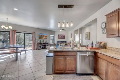 Stunning single-level 3 bed, 2.5 bath Sedona home with on Canyon Mesa Country Club in Arizona - for sale on GolfHomes.com, golf home, golf lot