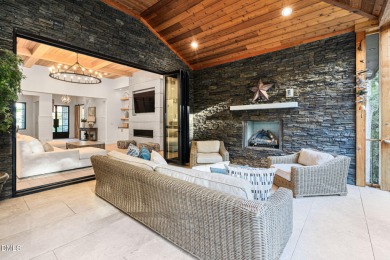 Elegant Modern Style home with views of a forested backyard and on The Preserve At Jordan Lake Golf Club in North Carolina - for sale on GolfHomes.com, golf home, golf lot