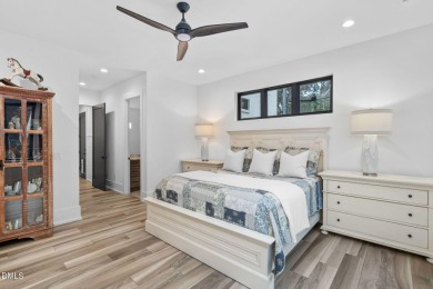 Elegant Modern Style home with views of a forested backyard and on The Preserve At Jordan Lake Golf Club in North Carolina - for sale on GolfHomes.com, golf home, golf lot
