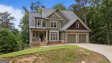 Stunning 5BR/4BA Craftsman Style home in Lake Arrowhead on The Highlands Course at Lake Arrowhead in Georgia - for sale on GolfHomes.com, golf home, golf lot
