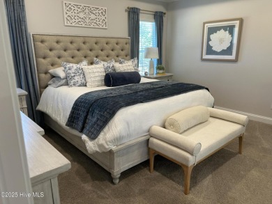 This home was built in 2024; it's practically brand new! The on Harbour Point Golf Club in North Carolina - for sale on GolfHomes.com, golf home, golf lot