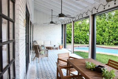 Experience Waterfront Living with this 5-bed, 4-bath Pool Home on Jacaranda Golf Club in Florida - for sale on GolfHomes.com, golf home, golf lot