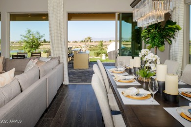 This Chroma floorplan creates the perfect indoor and outdoor on Encanterra Country Club in Arizona - for sale on GolfHomes.com, golf home, golf lot