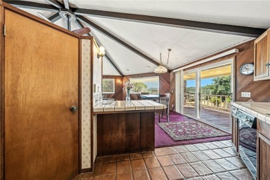 Great house with vaulted round wood ceiling, windows seem newer on The Riviera Hills Golf and Country Club in California - for sale on GolfHomes.com, golf home, golf lot