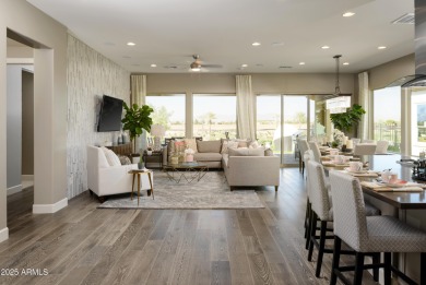 This Chroma floorplan creates the perfect indoor and outdoor on Encanterra Country Club in Arizona - for sale on GolfHomes.com, golf home, golf lot