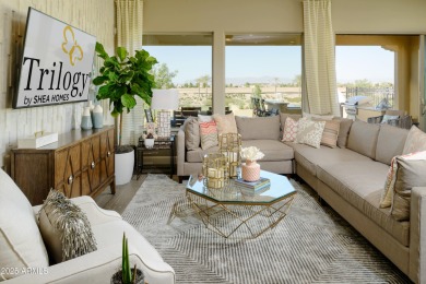 This Chroma floorplan creates the perfect indoor and outdoor on Encanterra Country Club in Arizona - for sale on GolfHomes.com, golf home, golf lot