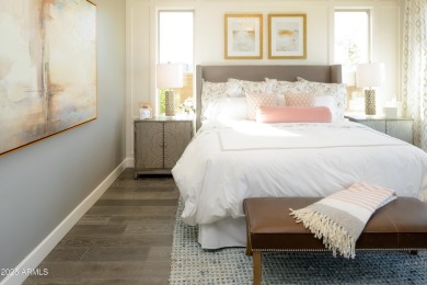 This Chroma floorplan creates the perfect indoor and outdoor on Encanterra Country Club in Arizona - for sale on GolfHomes.com, golf home, golf lot