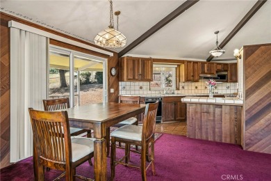 Great house with vaulted round wood ceiling, windows seem newer on The Riviera Hills Golf and Country Club in California - for sale on GolfHomes.com, golf home, golf lot