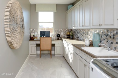 This Chroma floorplan creates the perfect indoor and outdoor on Encanterra Country Club in Arizona - for sale on GolfHomes.com, golf home, golf lot