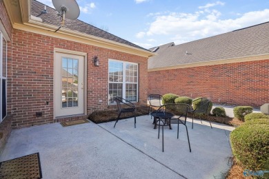 Enjoy the best in one-level comfort and convenience on a quiet on Hampton Cove Golf Course in Alabama - for sale on GolfHomes.com, golf home, golf lot