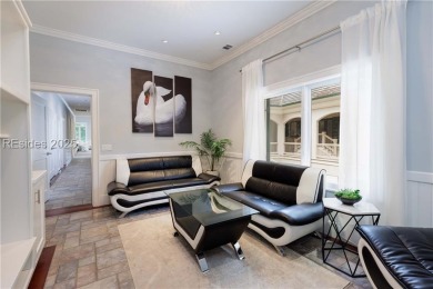 Castle by the Sea! Income-generating 7BR home with 6 ensuite on Palmetto Dunes Golf Course and Resort in South Carolina - for sale on GolfHomes.com, golf home, golf lot