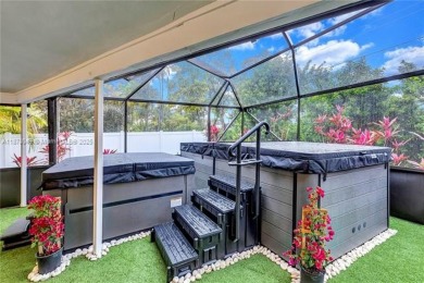Nestled on a spectacular, tree-lined site in a quiet, low on Orangebrook Golf and Country Club in Florida - for sale on GolfHomes.com, golf home, golf lot
