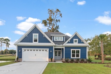 This brand new Riptide home with stunning setting and finishes on Sea Trail Golf Resort in North Carolina - for sale on GolfHomes.com, golf home, golf lot