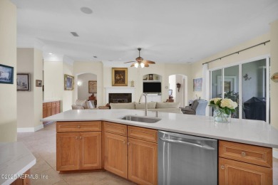 This elegant David Weekley home offers panoramic water views on The Palencia Club in Florida - for sale on GolfHomes.com, golf home, golf lot