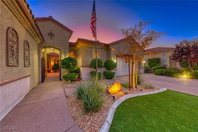 Boasting sweeping golf course and mountain views, this luxurious on Revere Golf Club in Nevada - for sale on GolfHomes.com, golf home, golf lot