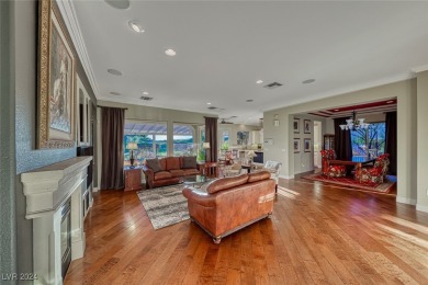 Boasting sweeping golf course and mountain views, this luxurious on Revere Golf Club in Nevada - for sale on GolfHomes.com, golf home, golf lot