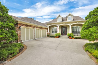 This elegant David Weekley home offers panoramic water views on The Palencia Club in Florida - for sale on GolfHomes.com, golf home, golf lot