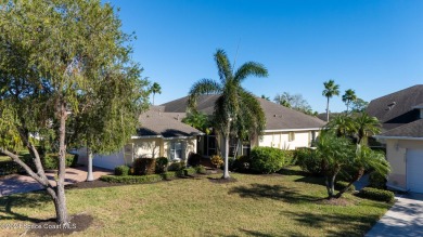 Welcome to this charming 3-bedroom, 2-bathroom villa located in on Viera East Golf Club in Florida - for sale on GolfHomes.com, golf home, golf lot