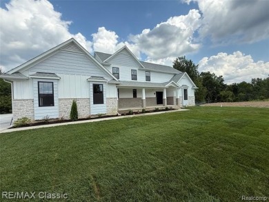 Available to purchase this brand new move in ready home on Spring Meadows Country Club in Michigan - for sale on GolfHomes.com, golf home, golf lot