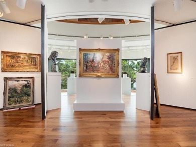 A Truly unique opportunity for Art Collectors. Single family on Eagle Creek Golf and Country Club in Florida - for sale on GolfHomes.com, golf home, golf lot