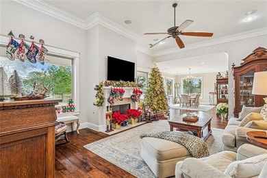 Stunning home with expansive windows overlooking the #3 fairway on Money Hill Golf and Country Club in Louisiana - for sale on GolfHomes.com, golf home, golf lot