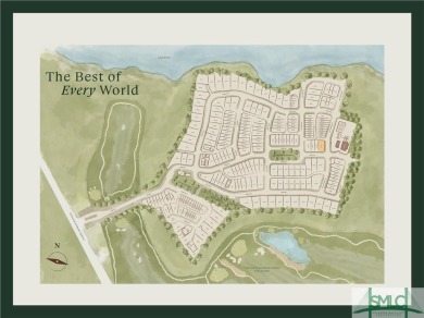 Another low country home from The Isling, the Byrd provides on The Club At Savannah Harbor in Georgia - for sale on GolfHomes.com, golf home, golf lot