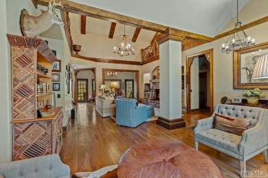 Welcome to this stunning four-bedroom, five-bathroom, and on Cullasaja Club in North Carolina - for sale on GolfHomes.com, golf home, golf lot